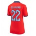 Billige England Jude Bellingham #22 Bortetrøye Dame VM 2022 Kortermet